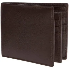 Access Denied Mens RFID Blocking Leather Center Flip Secure ID Wallet