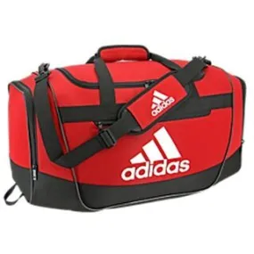 ADIDAS DEFENDER IV SMALL DUFFEL BAG- RED