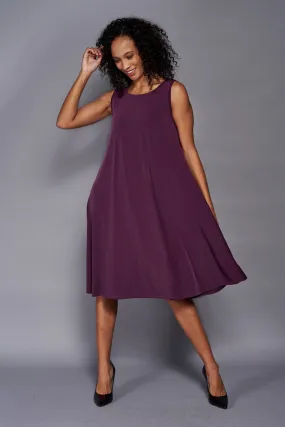 Aline Dress (Midi) Berry