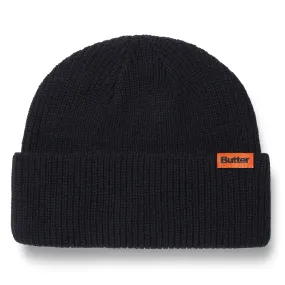 Butter Goods Tall Wharfie Beanie Black Q124