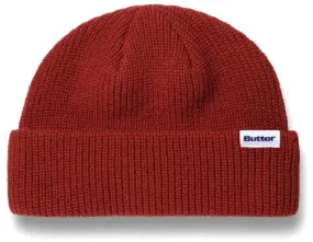 Butter Goods Wharfie Beanie / Cherry