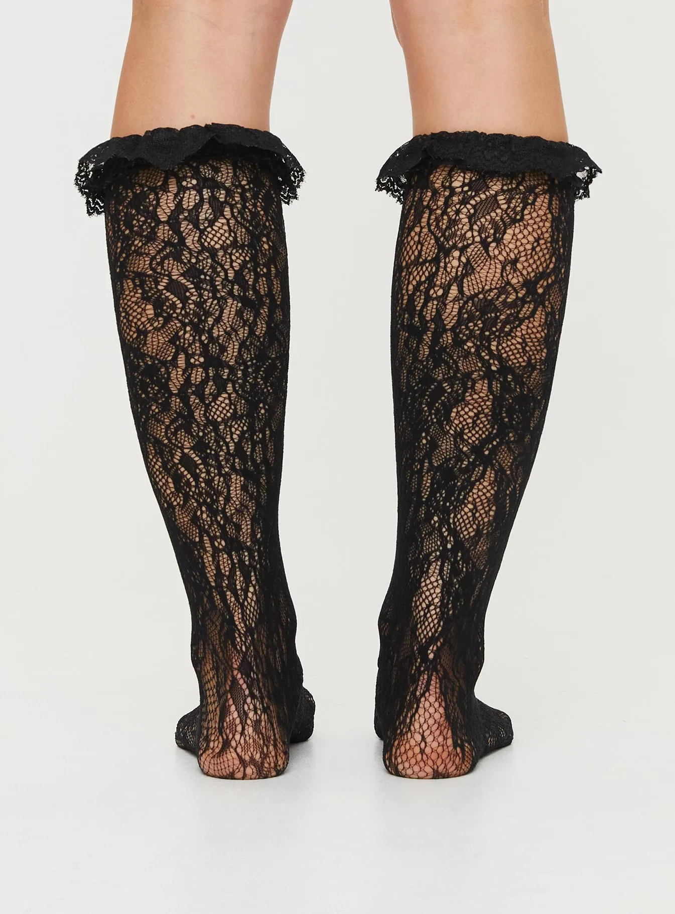 Calavera Stockings Black