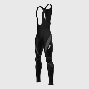 Fdx Viper Men's & Boy's Grey Thermal Padded Cycling Bib Tights