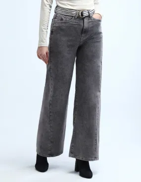 High Rise Stretchable Baggy Jeans