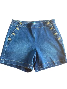 J. McLaughlin Dominica Denim Shorts, 4