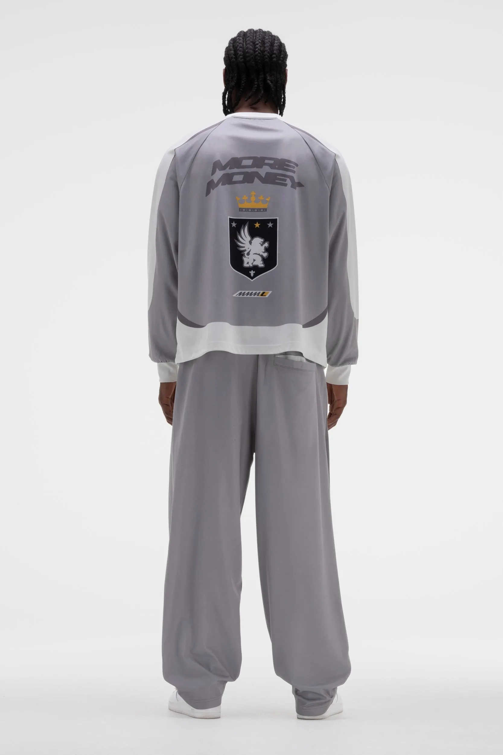 JERSEY TRACKPANTS WOLF GREY