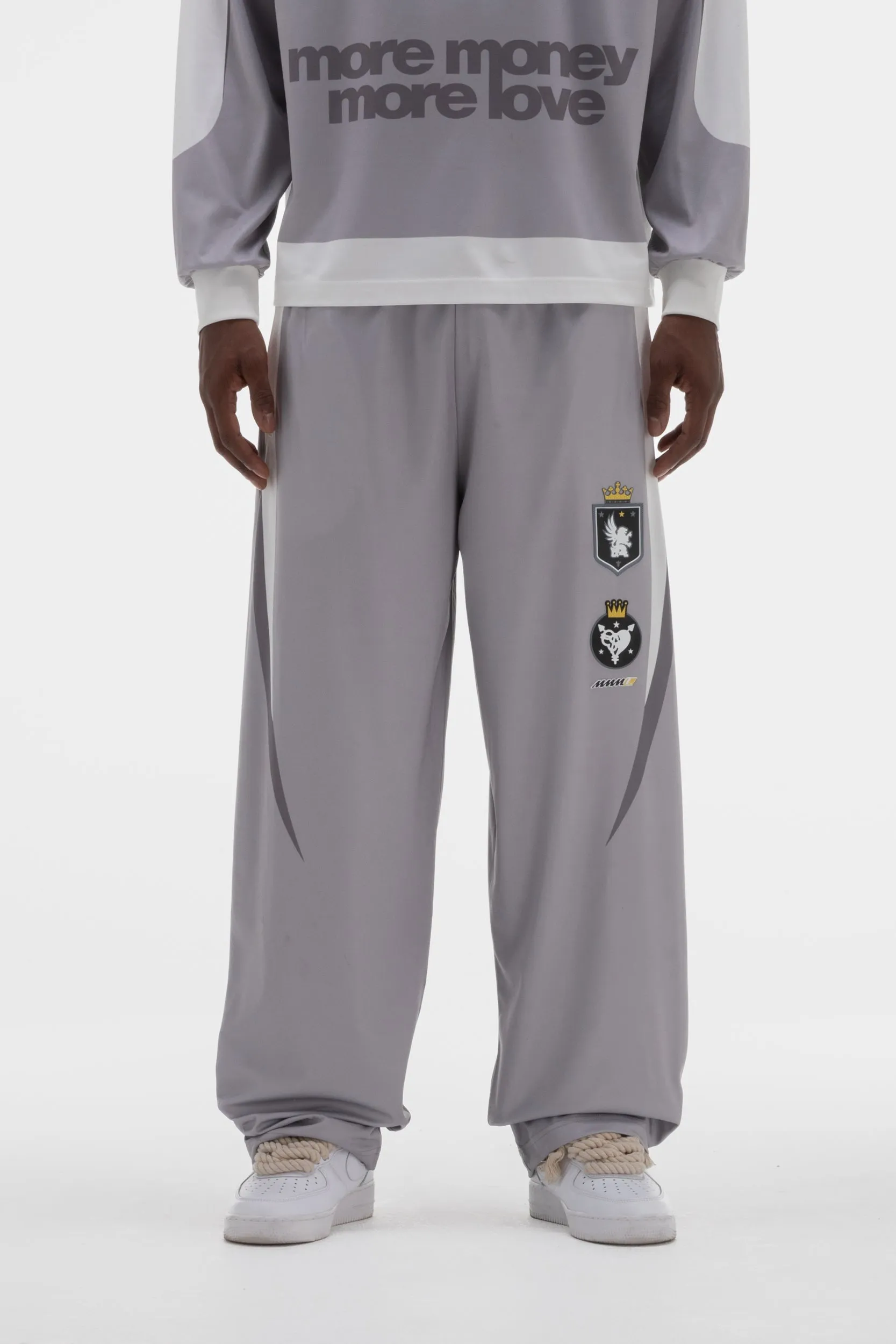 JERSEY TRACKPANTS WOLF GREY