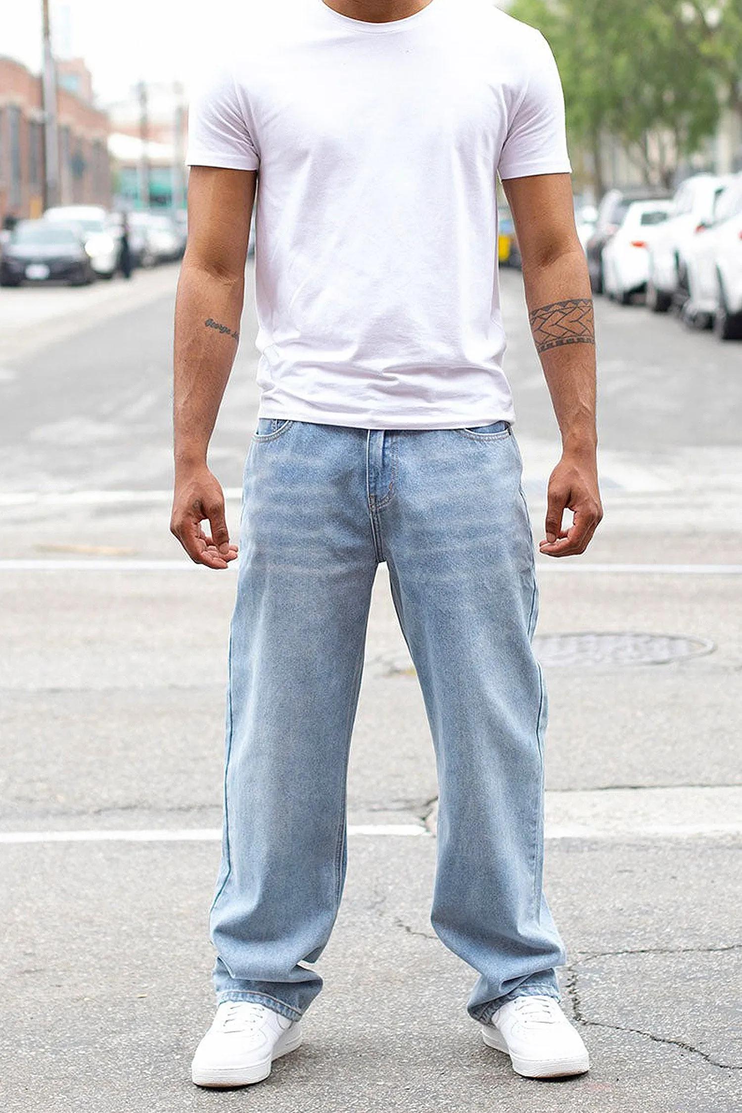 Men's Essential Baggy Denim Jeans