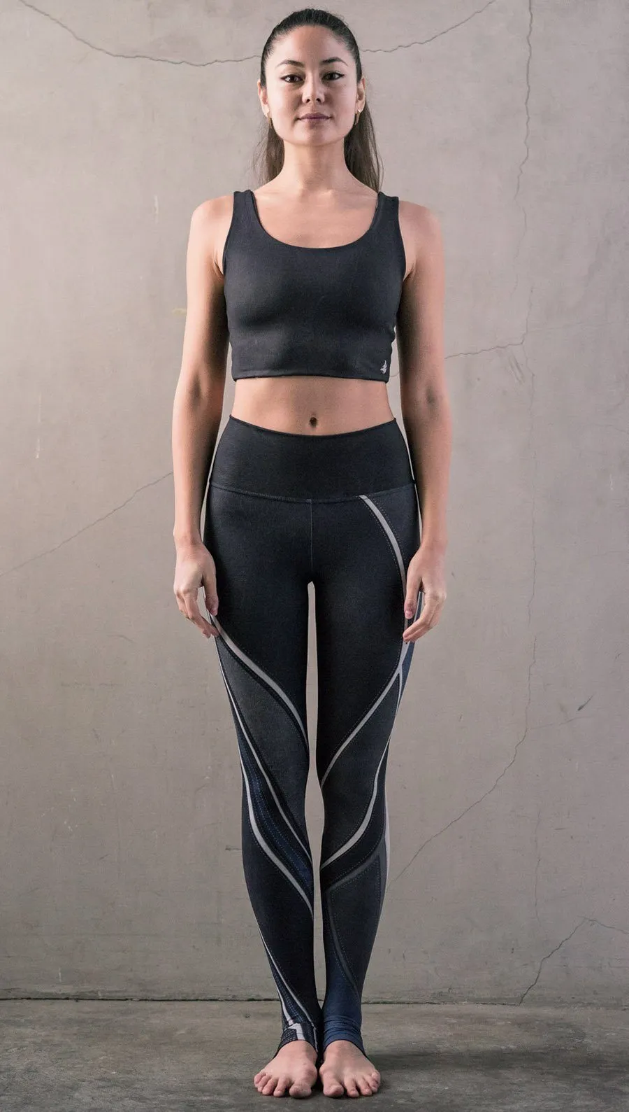 Midnight Moto - Athleisure Leggings - CUSTOM ORDER