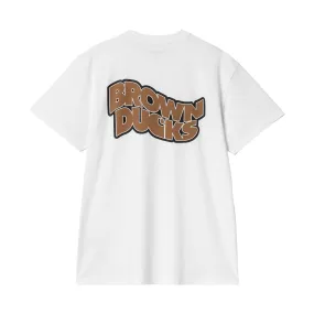 S/S Brown Ducks T-Shirt - White