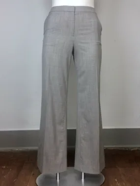 St. John Size 14 Gray Cross-Hatch Slacks