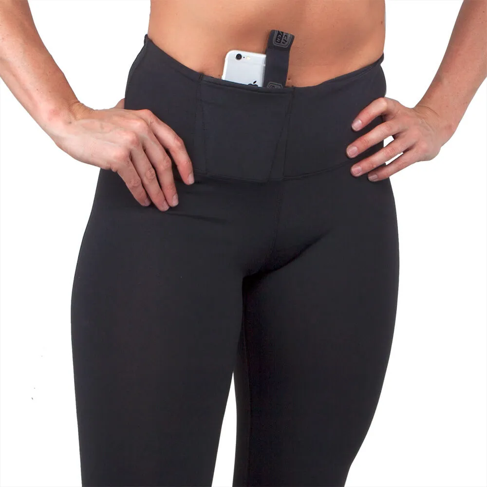 Women's Concealed Carry Original Leggings Crop Length 3 Pack